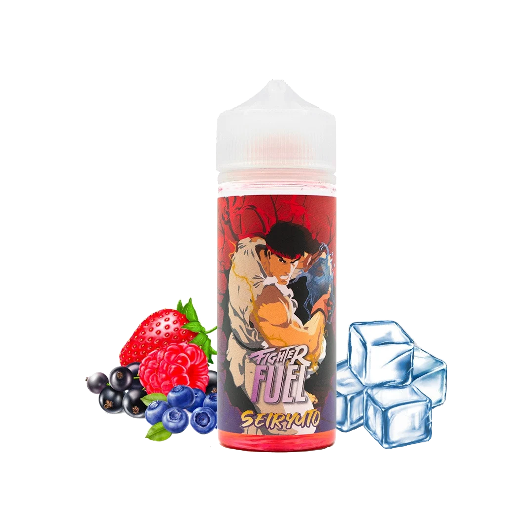 Fighter Fuel Seiryuto  120 ml  E-liquide premium  xvape.ma Maroc.