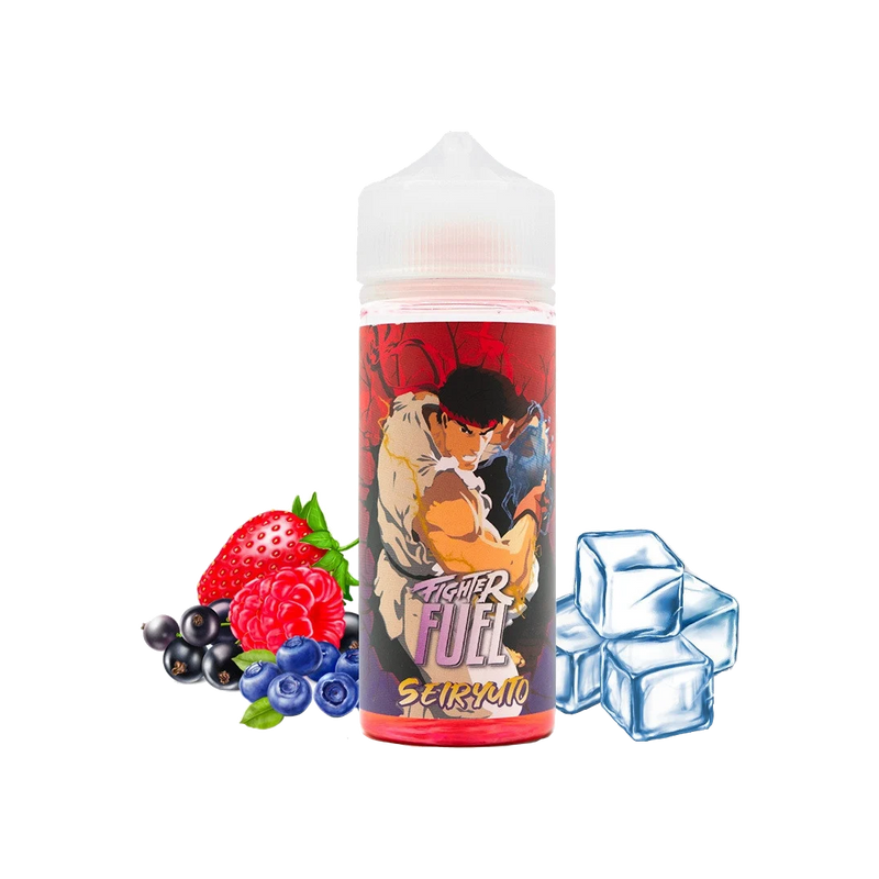 Fighter Fuel Seiryuto  120 ml  E-liquide premium  xvape.ma Maroc.