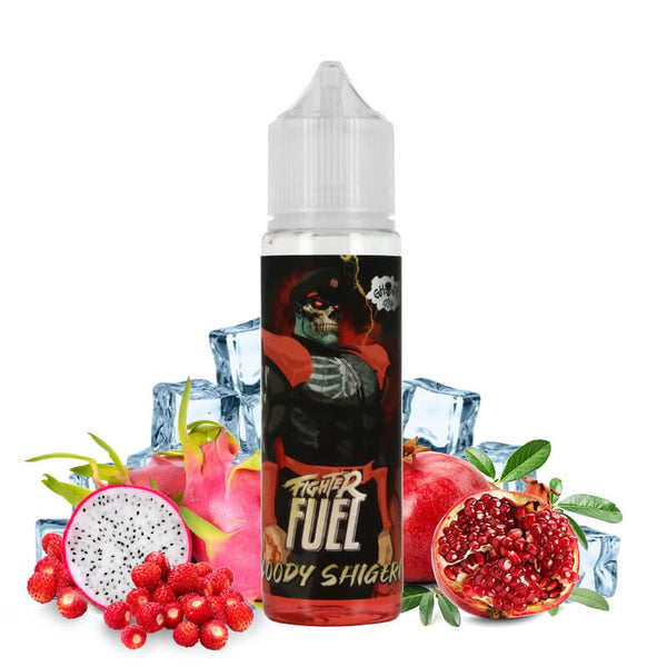 Fighter Fuel - Shigeri 60ml  E-liquide premium  xvape.ma Maroc.