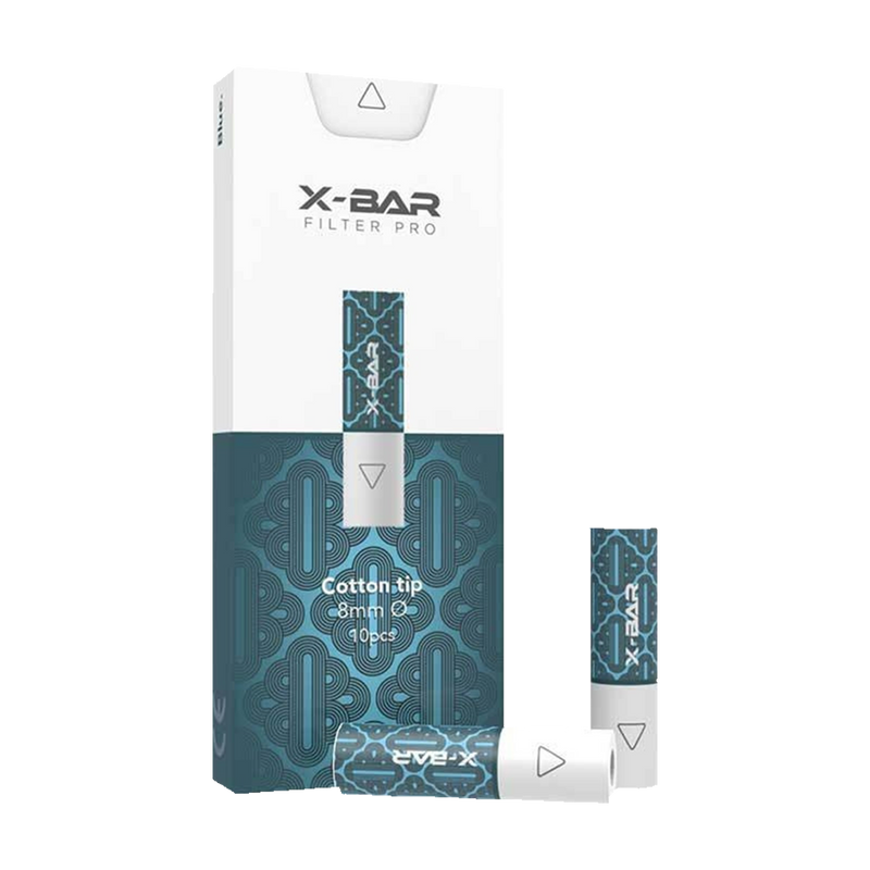 Filtres pour X-Bar Filter Pro - Pack de 10  Drip Tip  xvape.ma Maroc.