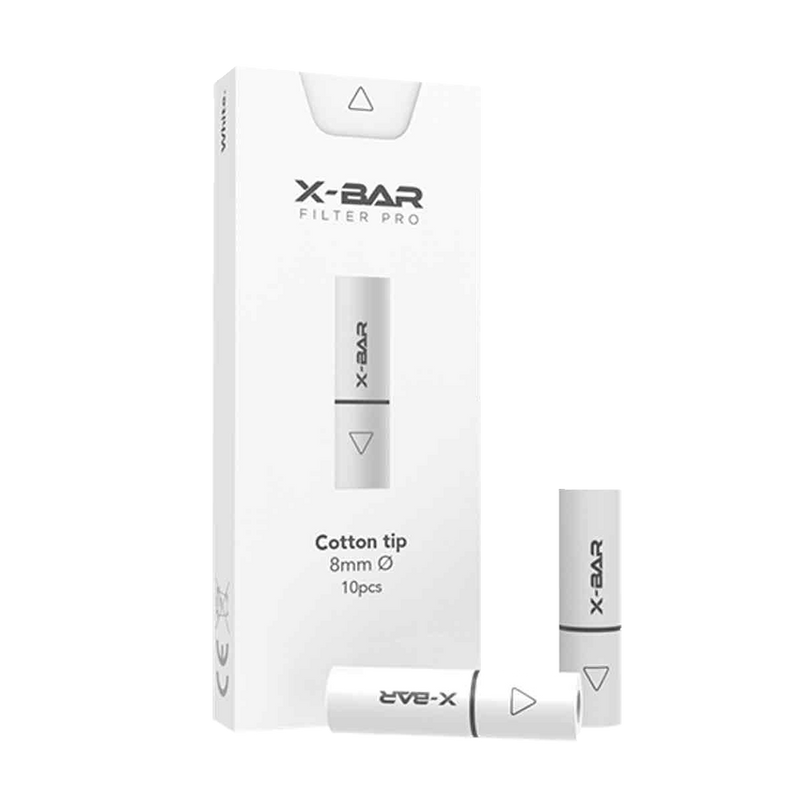 Filtres pour X-Bar Filter Pro - Pack de 10  Drip Tip  xvape.ma Maroc.