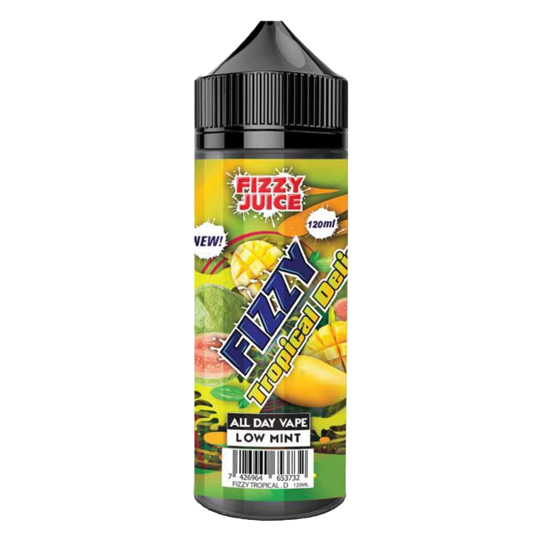 Fizzy Juice - Fizzy Tropical Delight 120ml  E-liquide premium  xvape.ma Maroc.