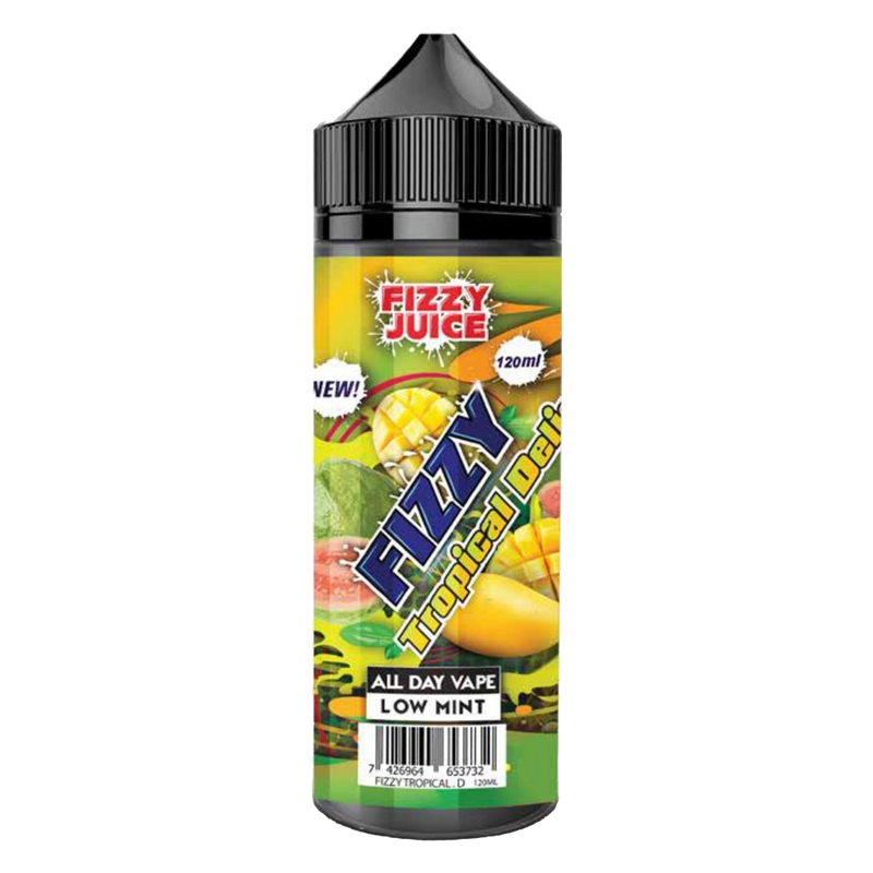 Fizzy Juice - Fizzy Tropical Delight 120ml  E-liquide premium  xvape.ma Maroc.