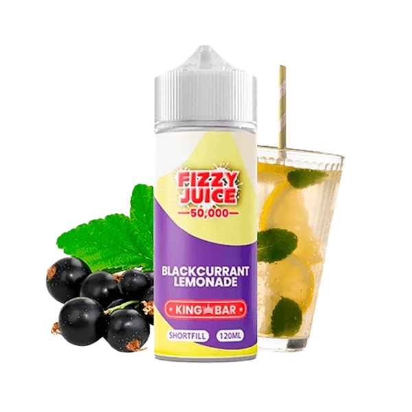 Fizzy Juice King Bar - Blackcurrant Lemonade - 120ml