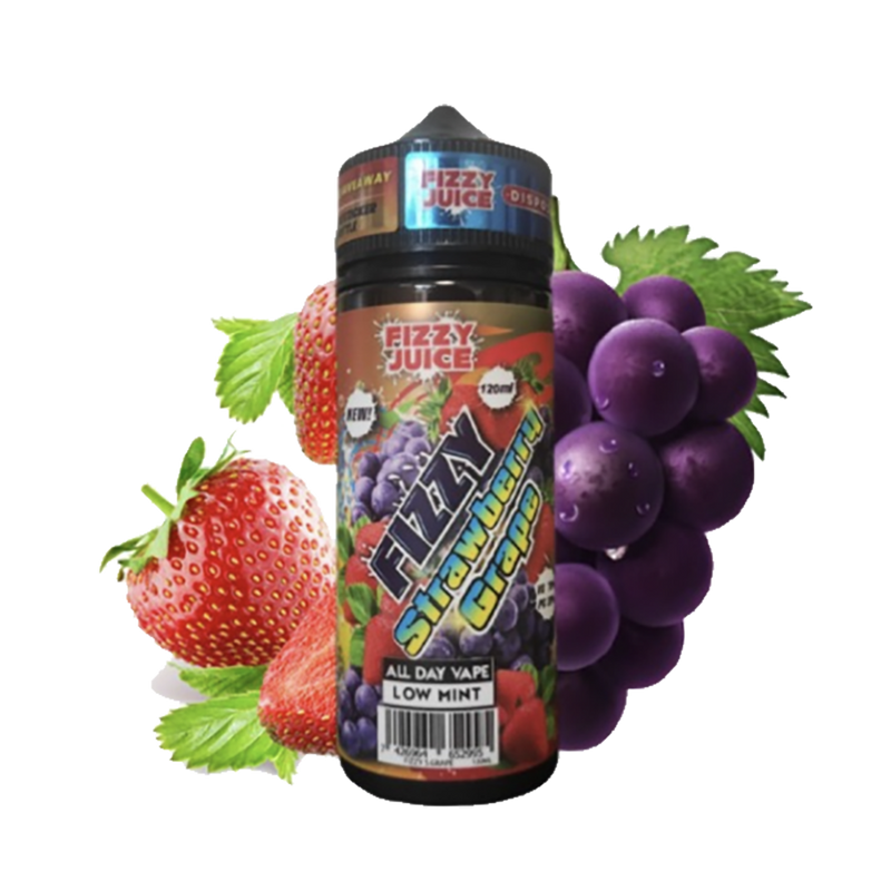 Fizzy Juice Strawberry Grape  - 120ml