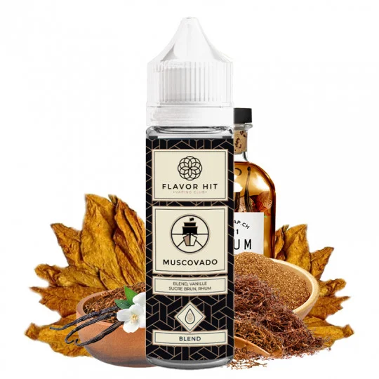 Flavor Hit - Muscovado - 60ml  E-liquide premium  xvape.ma Maroc.