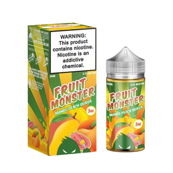Fruit Monster Mango Peach Guava 120ml  E-liquide premium  xvape.ma Maroc.
