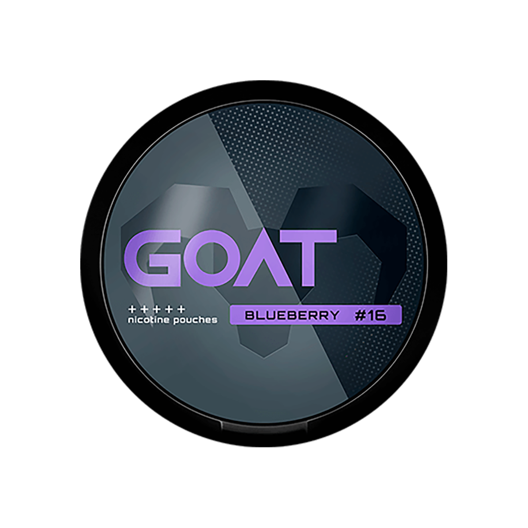 GOAT - Nicotine pouche - Blueberry - 16,4mg/g