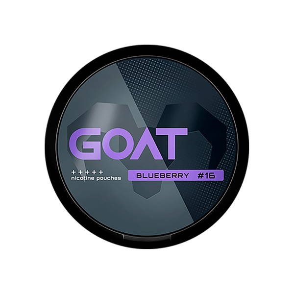 GOAT - Nicotine pouche - Blueberry - 16,4mg/g