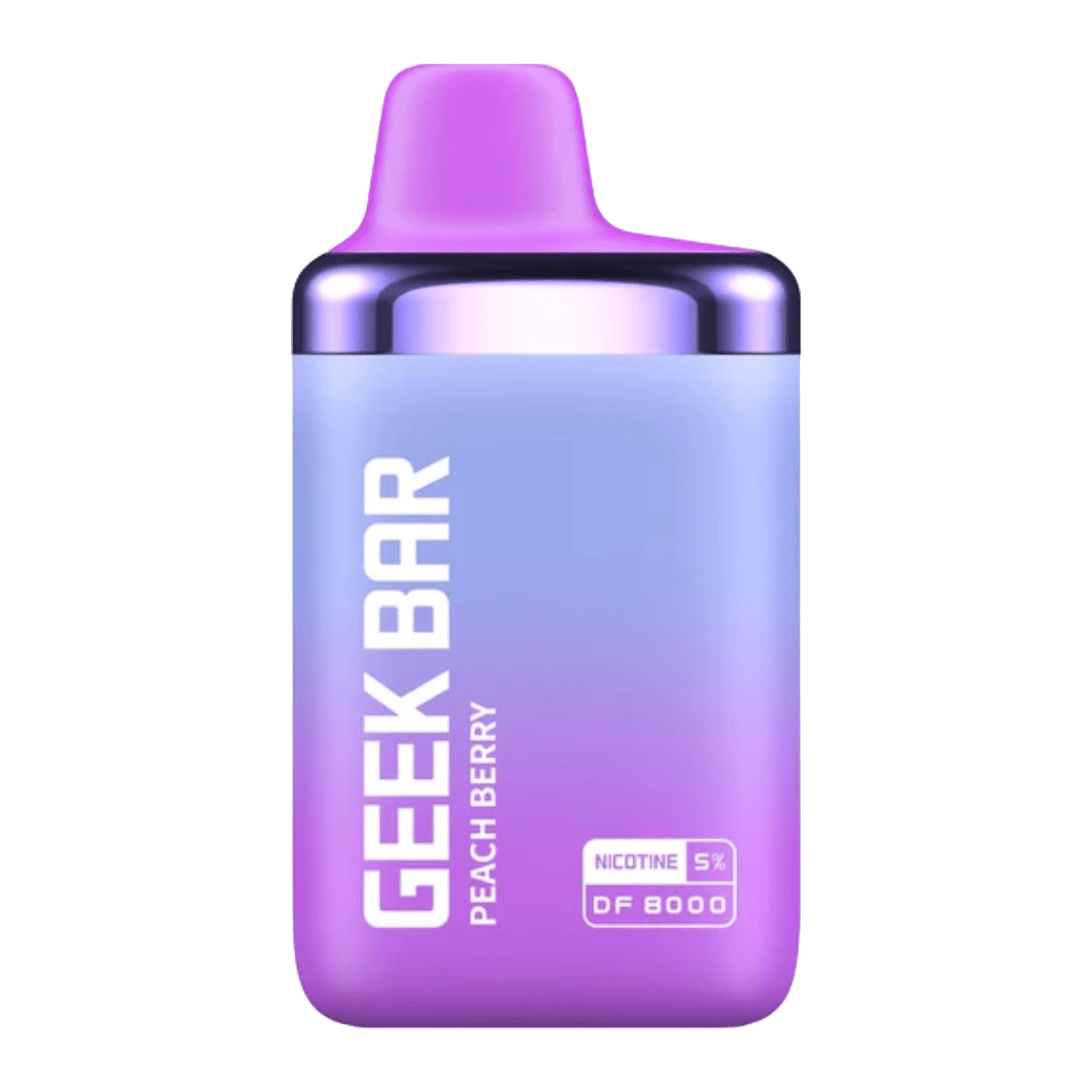 Geekbar  DF8000 Puff - Peach Berry - 5%  Jetable  xvape.ma Maroc.