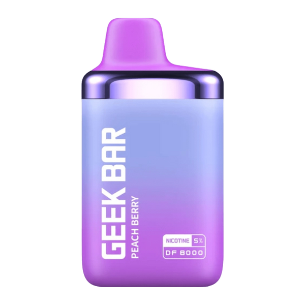 Geekbar  DF8000 Puff - Peach Berry - 5%  Jetable  xvape.ma Maroc.