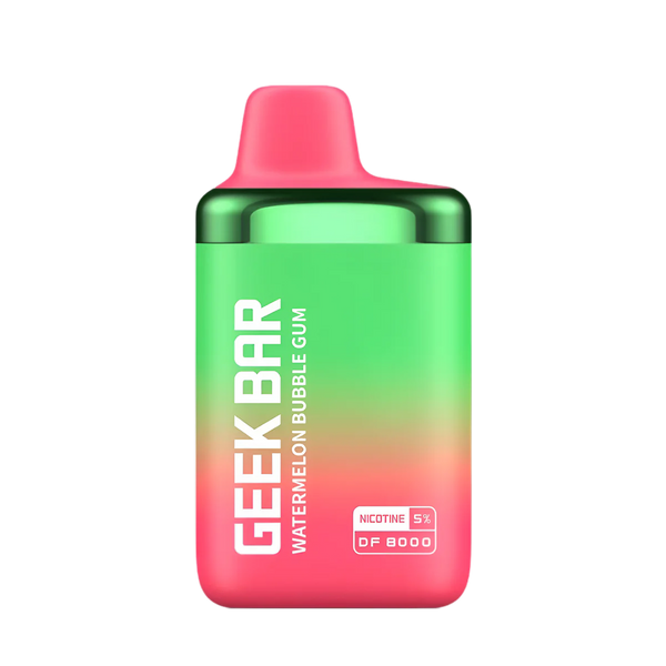 Geekbar  DF8000 Puff - Watermelon Bubble Gum - 5%  Jetable  xvape.ma Maroc.