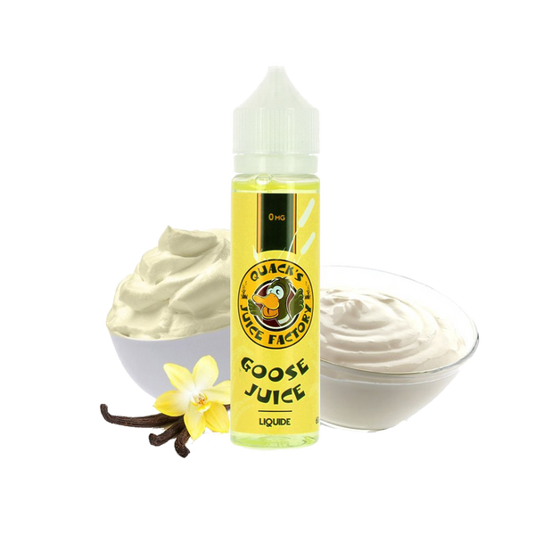Goose Juice Quack's Juice Factory - 60 ml  E-liquide premium  xvape.ma Maroc.