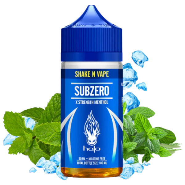 Halo shake N’Vape Subzero 60ml  E-liquide premium  xvape.ma Maroc.