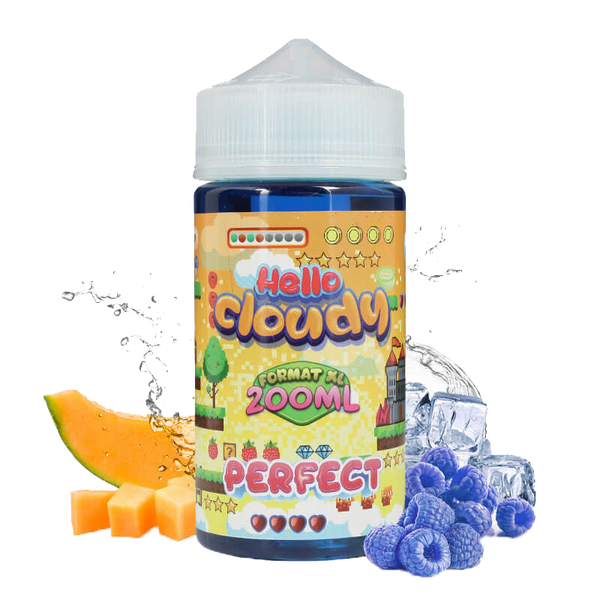 Hello Cloudy - Perfect 200mL  E-liquide premium  xvape.ma Maroc.