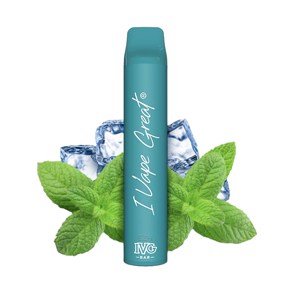 IVG Bar 3000 Taffs - Classic Mint (5%)  Jetable  xvape.ma Maroc.