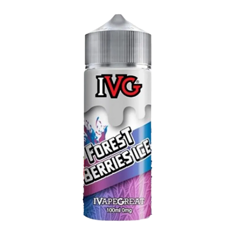 IVG - Forest Berries Ice - 120ml  E-liquide premium  xvape.ma Maroc.