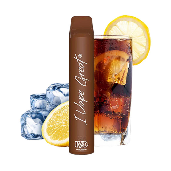 IVG Bar 3000 Taffs - Cola Ice (5%)  Jetable  xvape.ma Maroc.
