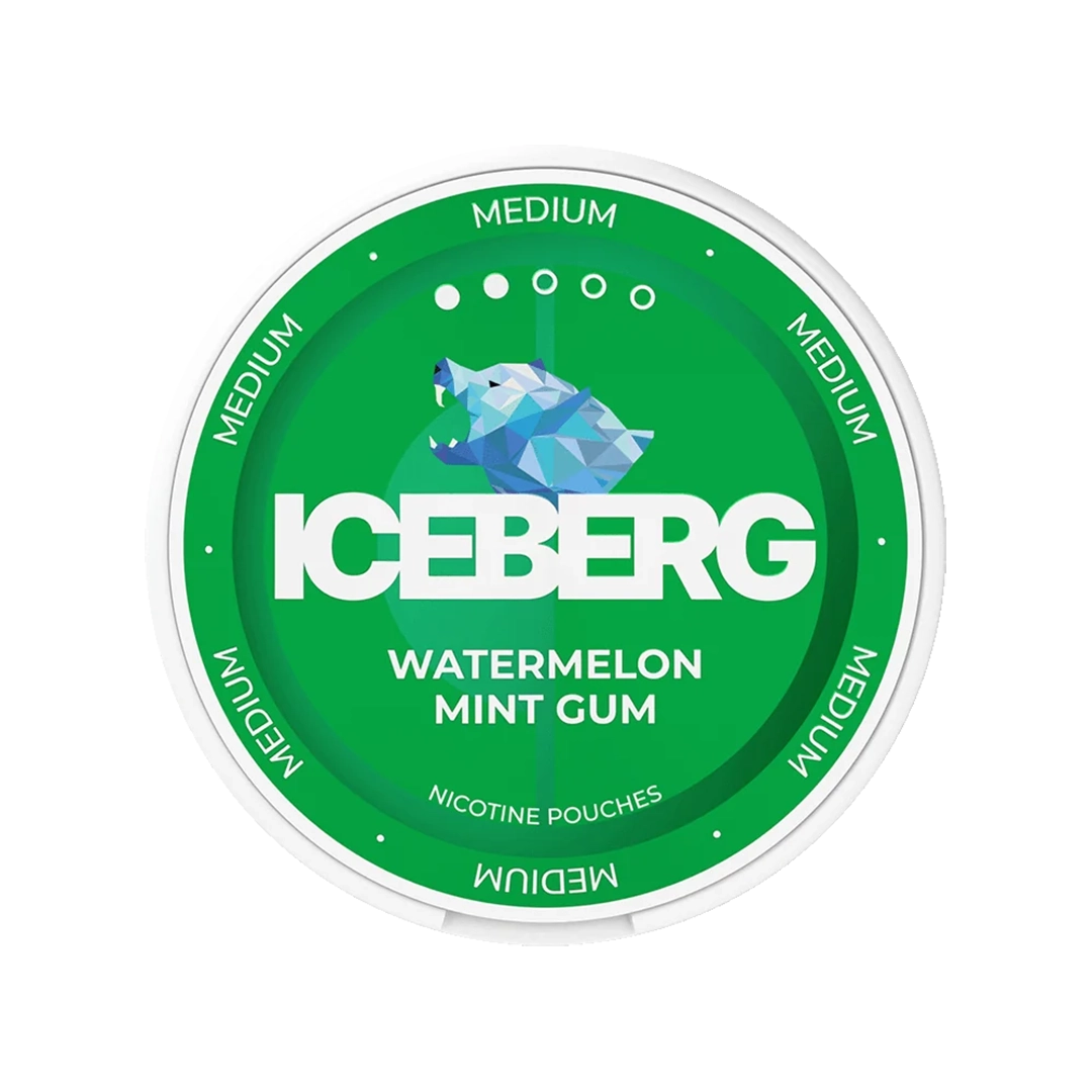 IceBerg Snus - Watermelon Mint Gum - 12mg/pouch