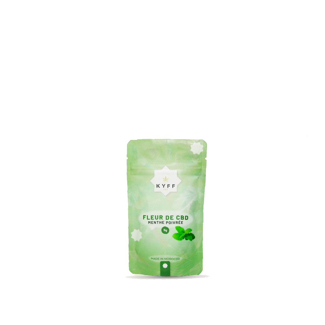 Infusion de fleur de CBD à la menthe
