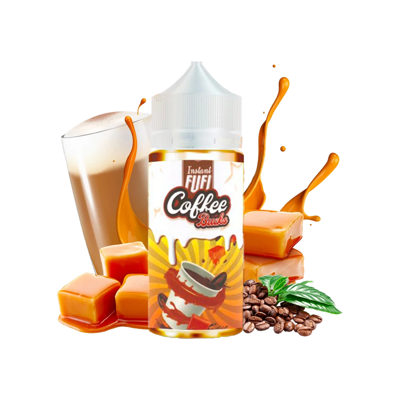 Instant Fuel - The Coffee Bucks 120ml  E-liquide premium  xvape.ma Maroc.
