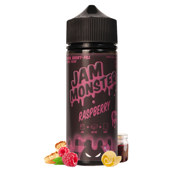 Jam Monster Raspberry Jam 120ml