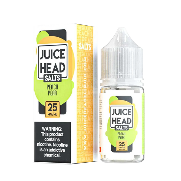 Juice Head - Peach Pear - Salt 30ml  Salt Nicotine  xvape.ma Maroc.