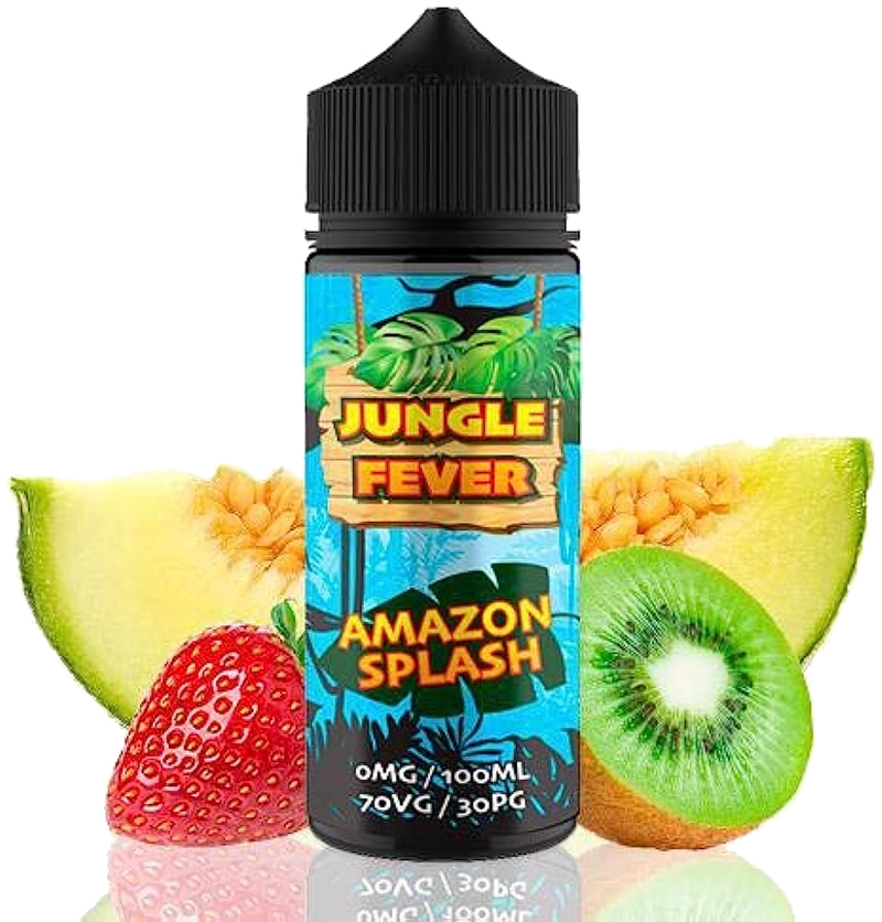 Jungle Fever Amazon splash 120ml  E-liquide premium  xvape.ma Maroc.
