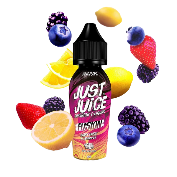 Just Juice Berry Burst Lemonade 60ml  E-liquide premium  xvape.ma Maroc.