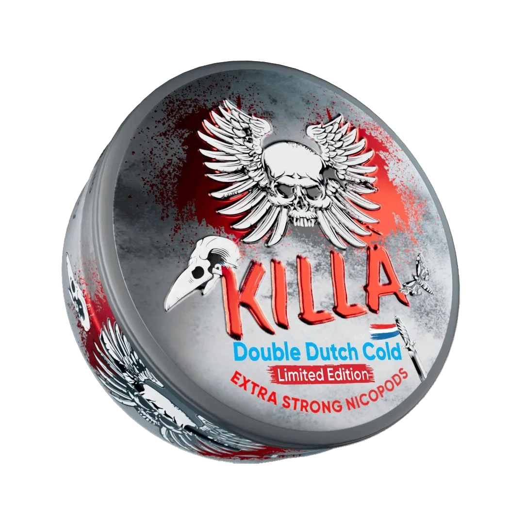 Killa Snus - Double Dutch Cold | Limited Edition - 12.8 mg/pouch