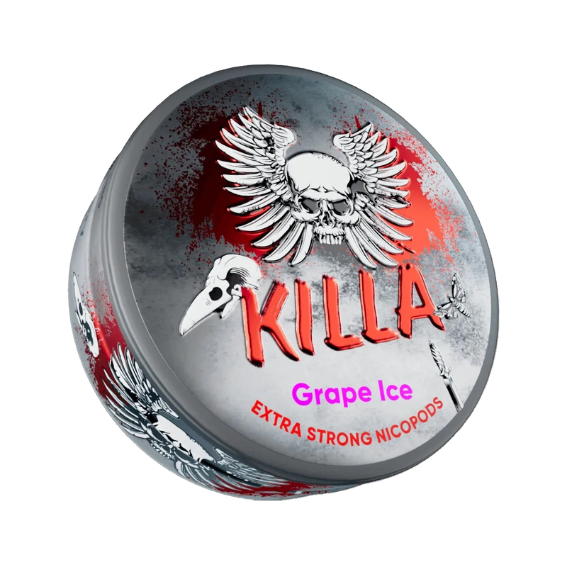 Killa Snus - Grape Ice - 12.8  mg/pouch