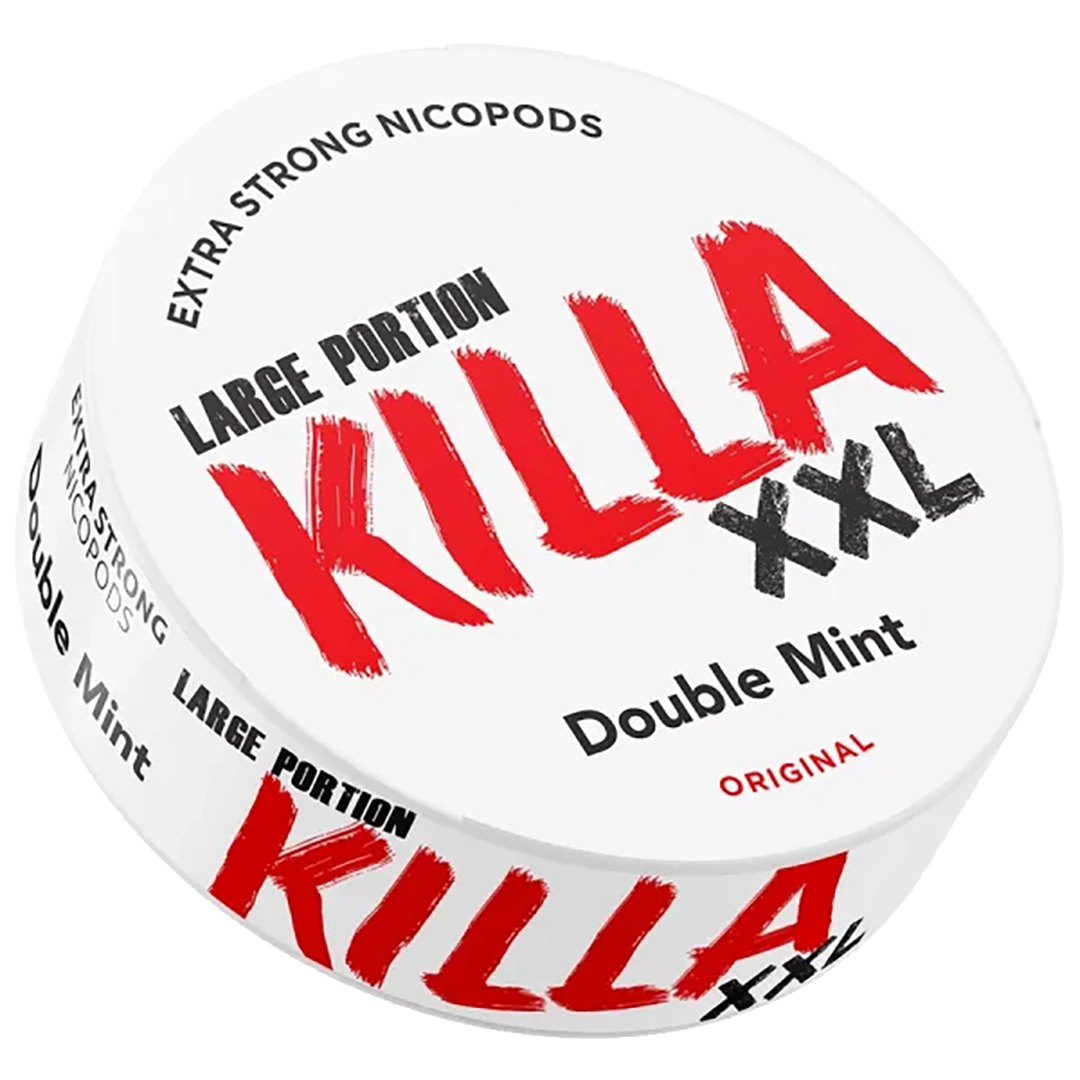 Killa Snus XXL - Double Mint - 16.5 mg/pouch