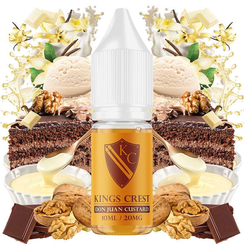 Don Juan Custard Salts 10 ml by Kings Crest