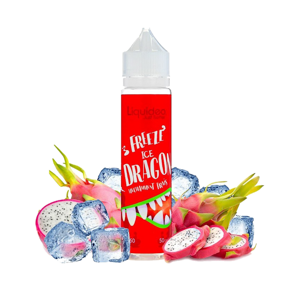 LIQUIDEO dragon freeze ice 60ml  E-liquide premium  xvape.ma Maroc.