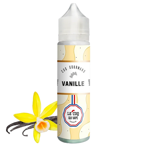 Le Coq Qui Vape - Vanille 60ml  E-liquide premium  xvape.ma Maroc.