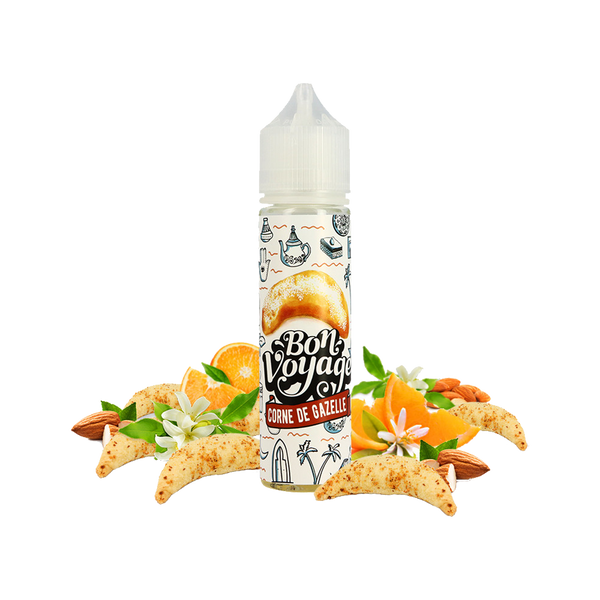 Le Coq Qui Vape Corne de Gazelle Bon Voyage 60ml  E-liquide premium  xvape.ma Maroc.