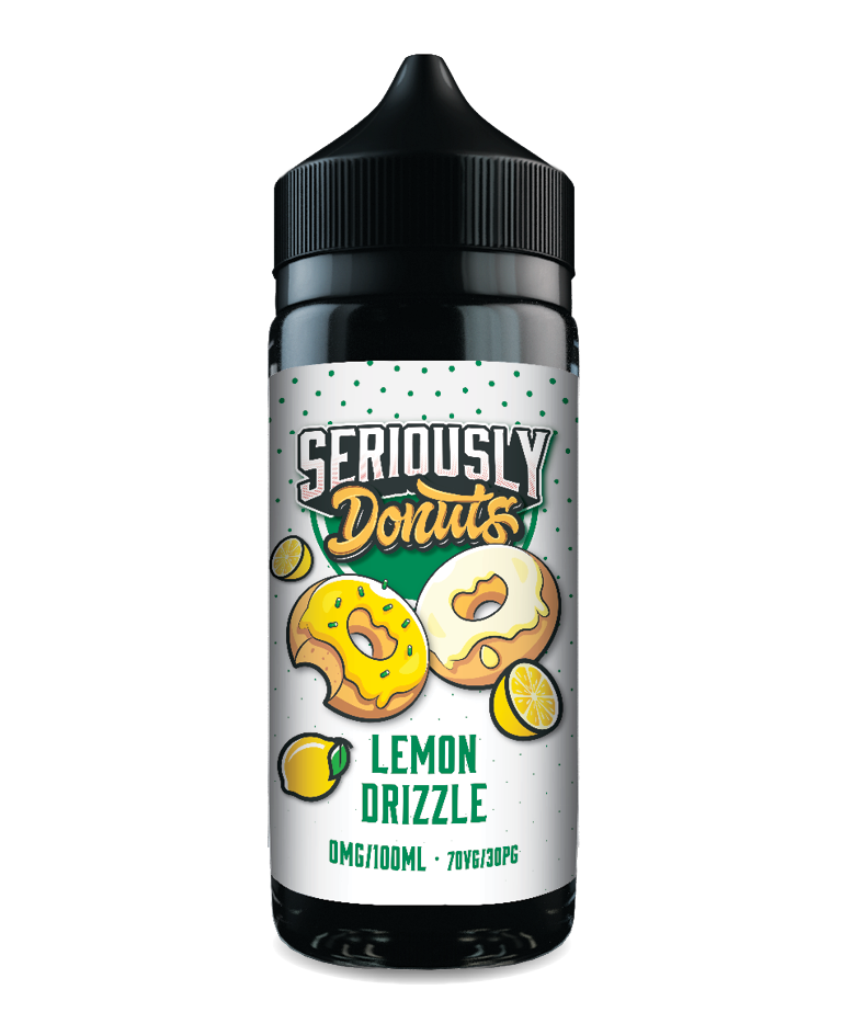 Seriously Donuts Lemon Drizzle 120ml  E-liquide premium  xvape.ma Maroc.