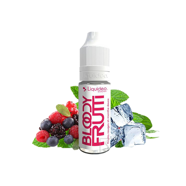 Liquideo BLOODY FRUTTI 10ml  E-liquide premium  xvape.ma Maroc.