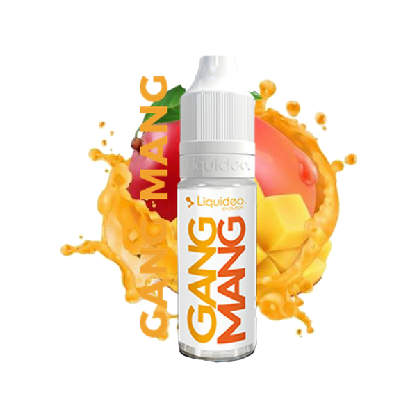 Liquideo 10ml GANG MANG  E-liquide premium  xvape.ma Maroc.