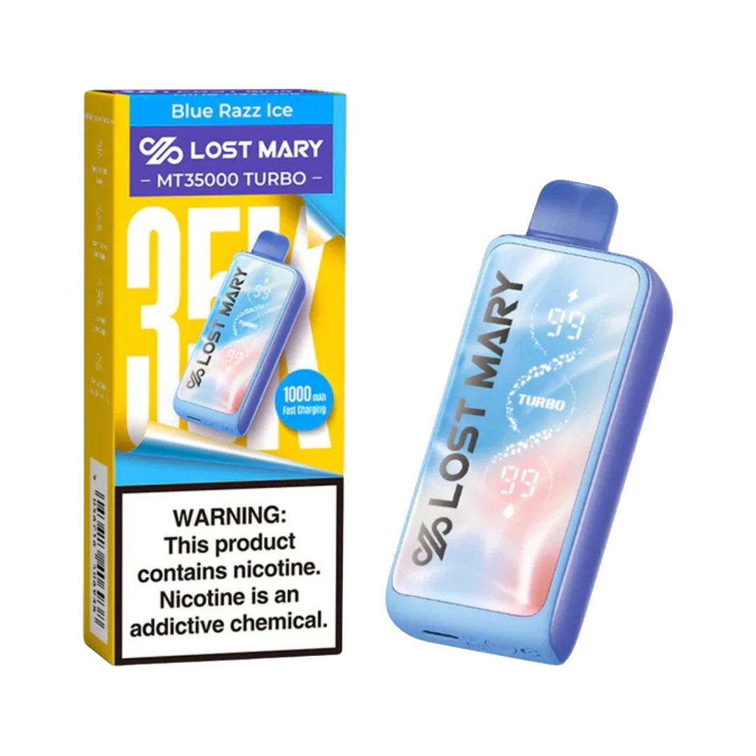 Lost Mary MT35000 Turbo - Blue Razz Ice - 5%