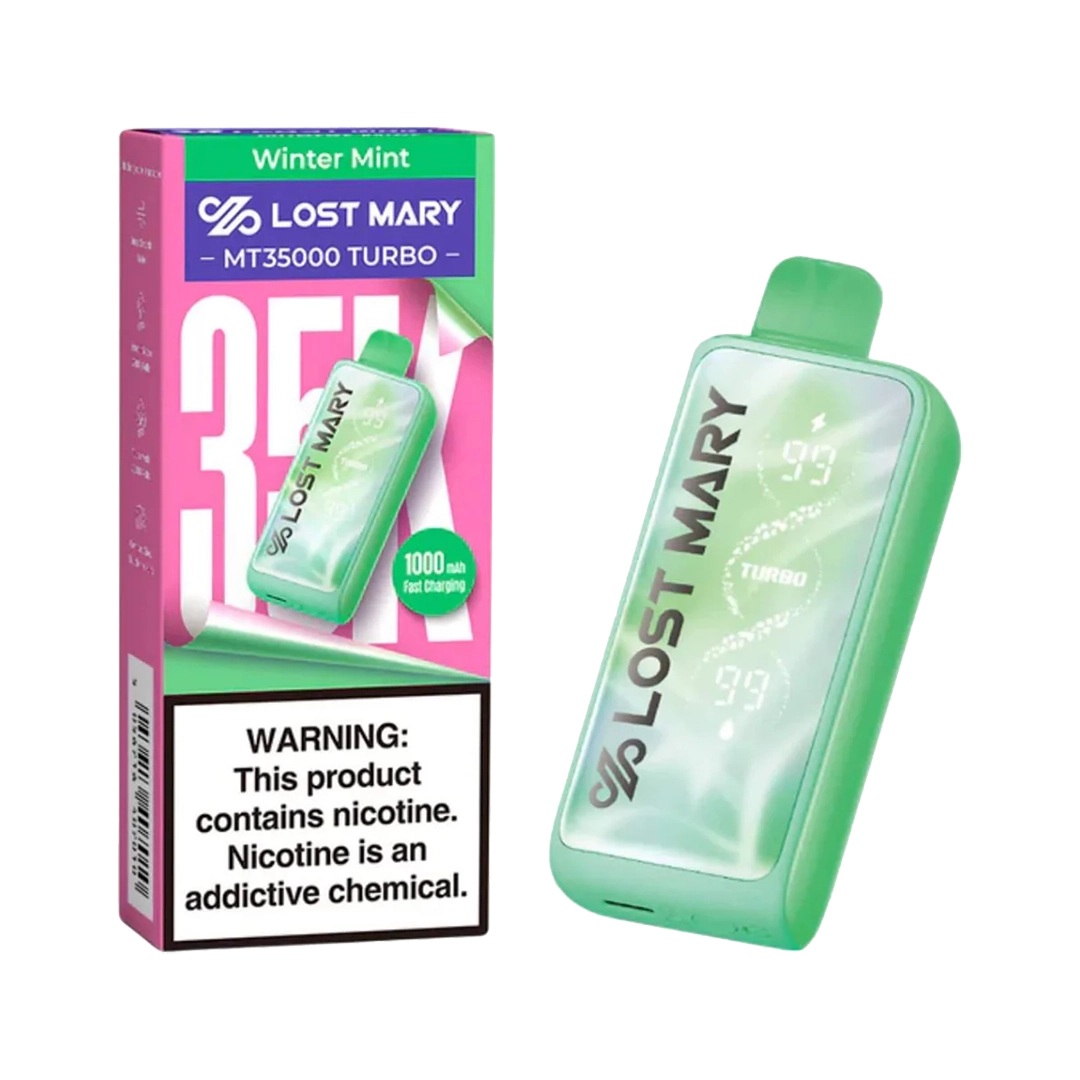 Lost Mary MT35000 Turbo - Mint Ice - 5%