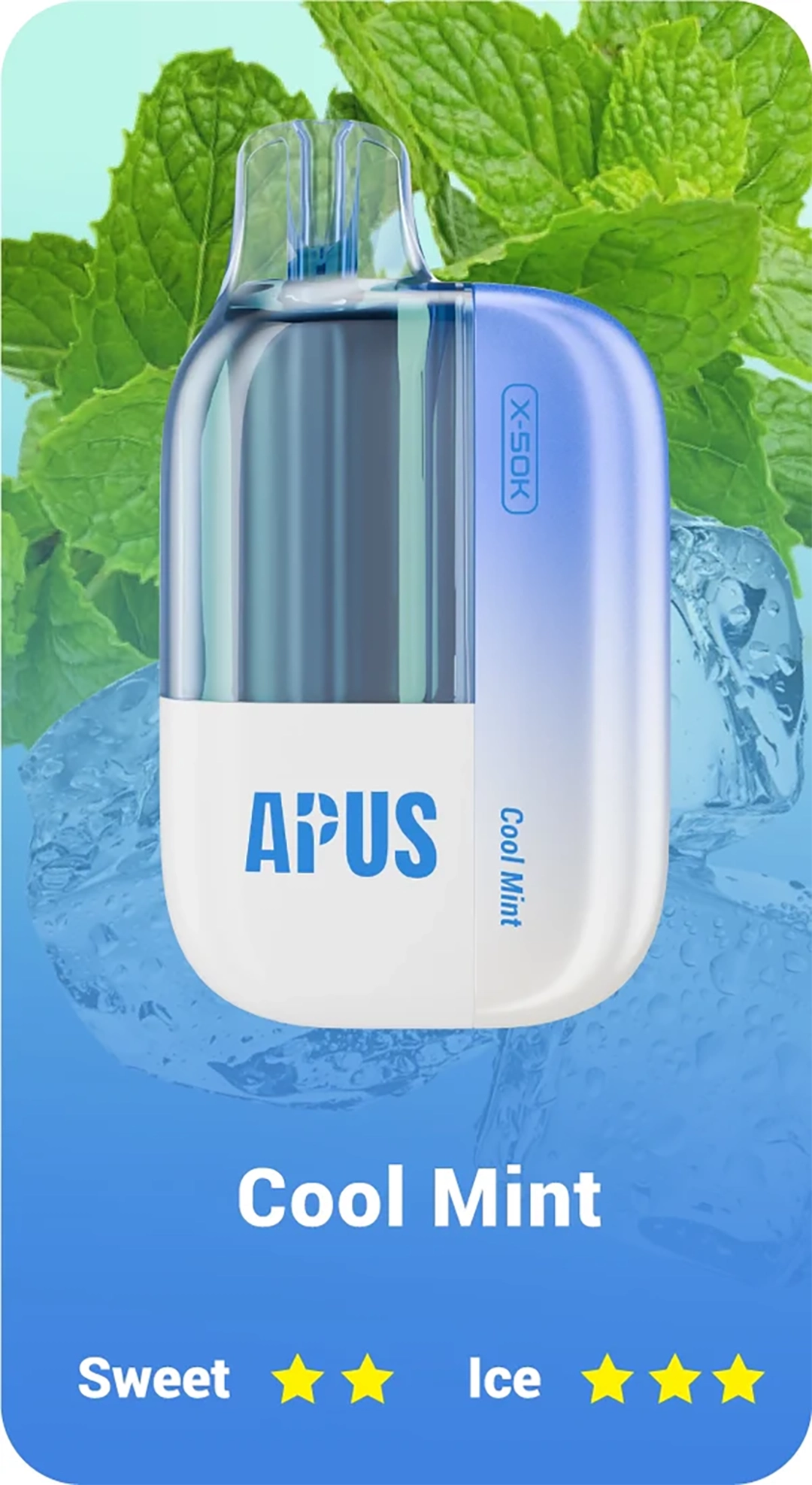Lost Vape Apus 30k - Cool Mint - 5%