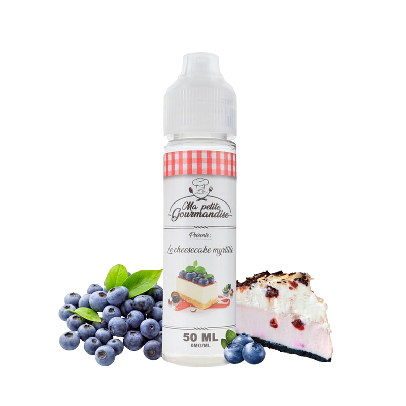 Ma Petite Gourmandise Le Cheesecake Myrtille 60ml  E-liquide premium  xvape.ma Maroc.
