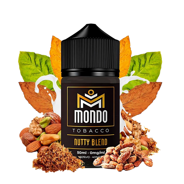 Mondo Nutty Blend 60ml  E-liquide premium  xvape.ma Maroc.