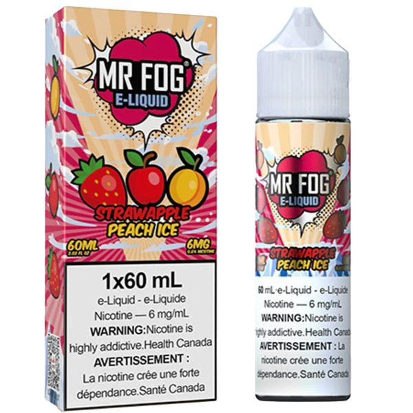 Mr Fog Strawapple Peach Ice 60ml