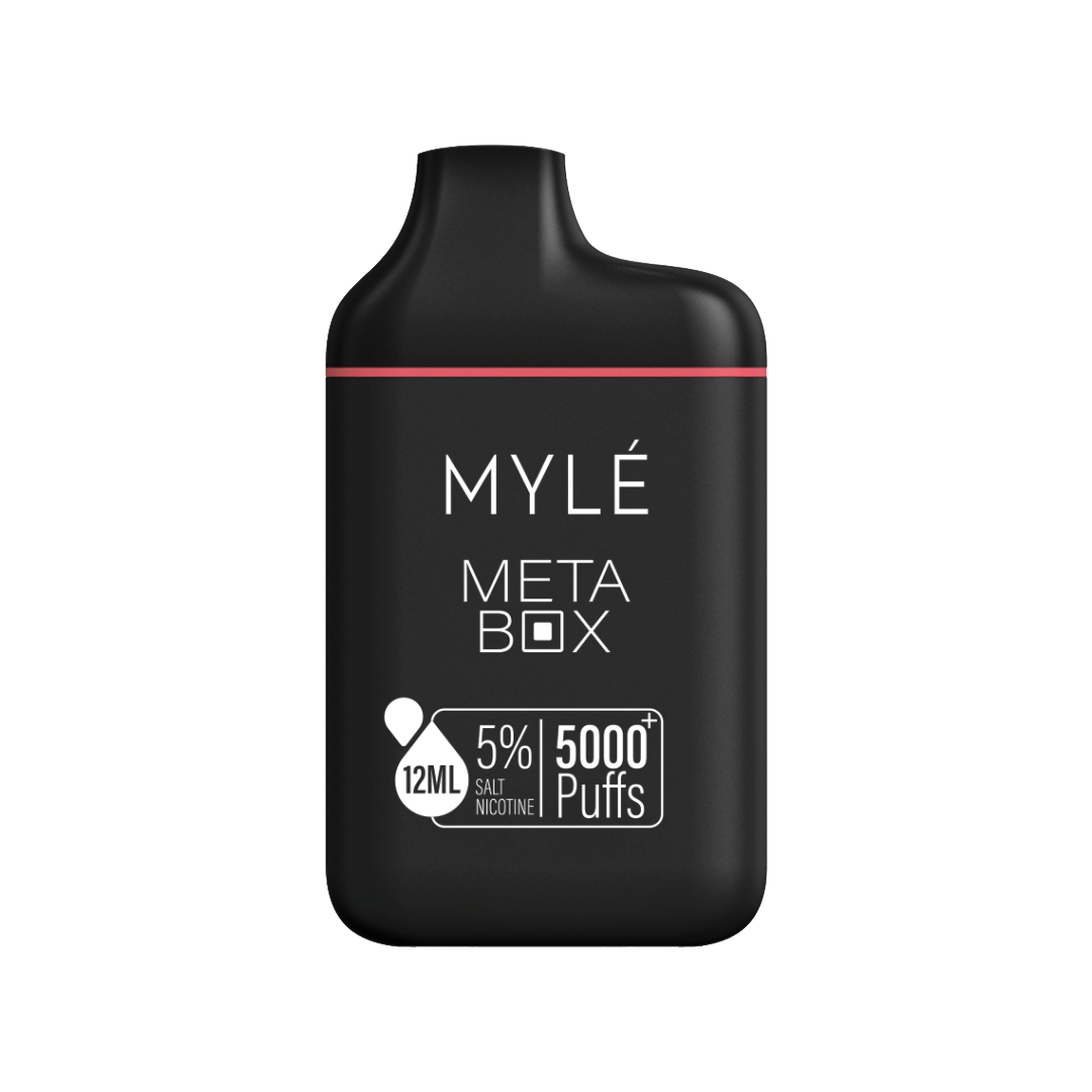 Myle Meta Box - Iced Watermelon  5K - 5%  Jetable  xvape.ma Maroc.
