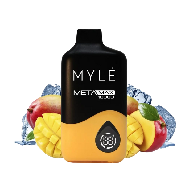 Myle META MAX 18000 Puffs - Sweet Mango 5%  Jetable  xvape.ma Maroc.