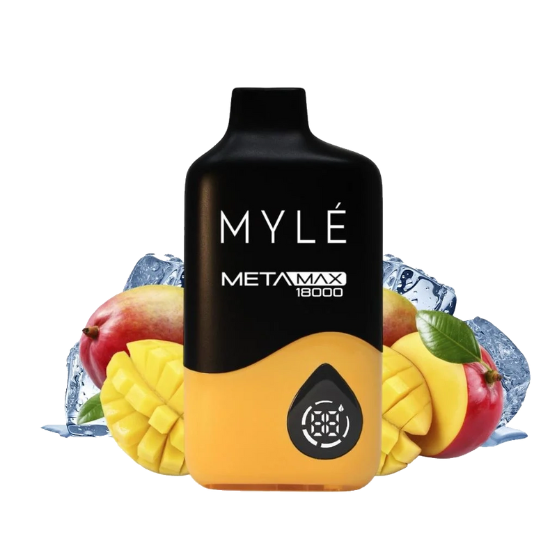 Myle META MAX 18000 Puffs - Sweet Mango 5%  Jetable  xvape.ma Maroc.