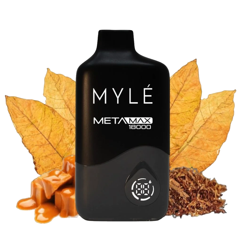 Myle META MAX 18000 Puffs - Sweet Tobacco - 5%  Jetable  xvape.ma Maroc.