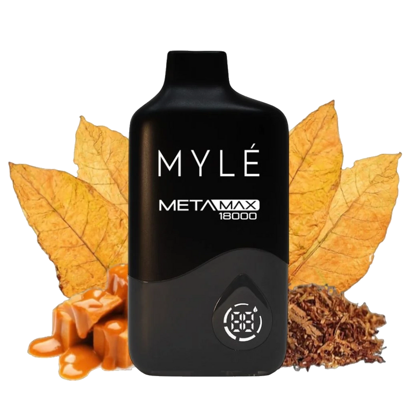 Myle META MAX 18000 Puffs - Sweet Tobacco - 5%  Jetable  xvape.ma Maroc.